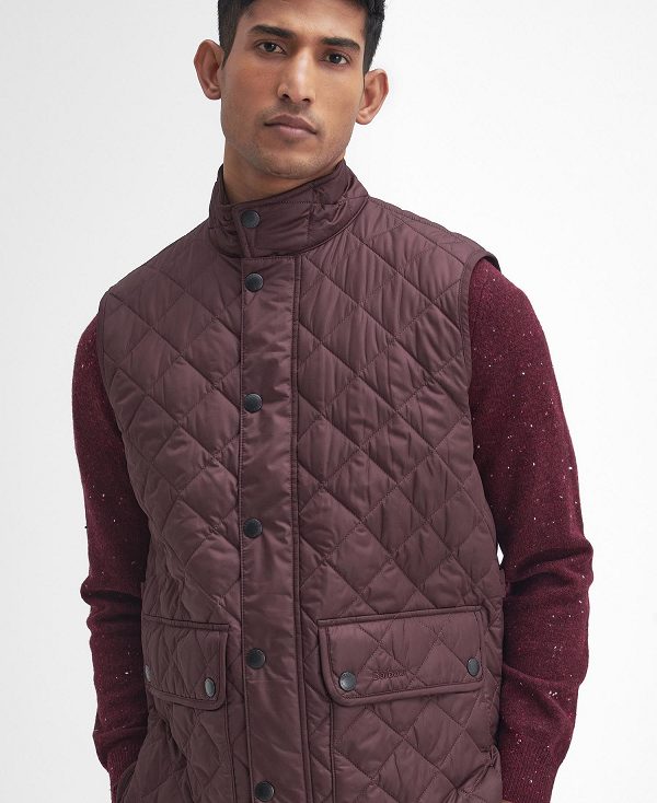 Barbour Lowerdale Gilet μπορντο | BABO87580
