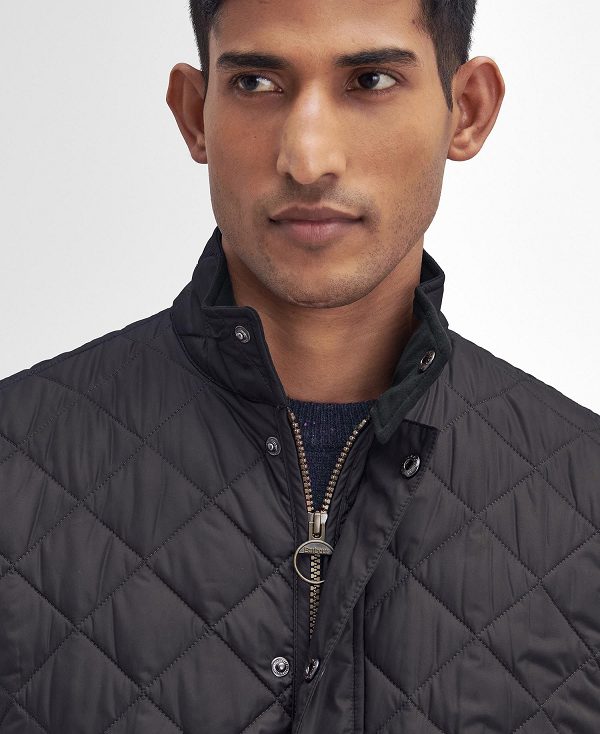 Barbour Lowerdale Gilet μαυρα | BABO87585