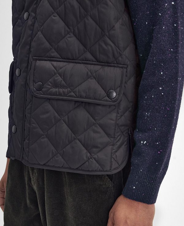 Barbour Lowerdale Gilet μαυρα | BABO87585
