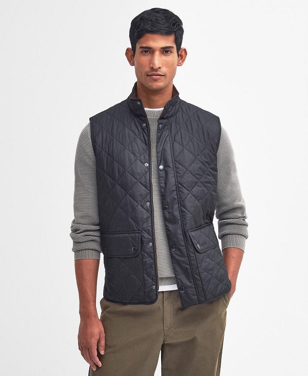 Barbour Lowerdale Gilet σκουρο μπλε | BABO87539