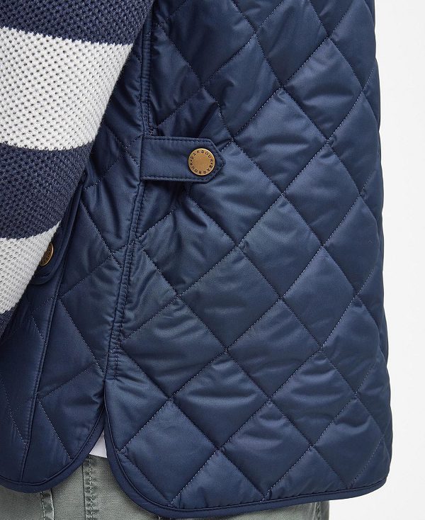 Barbour Lowerdale Gilet σκούρο μπλε | BABO87560