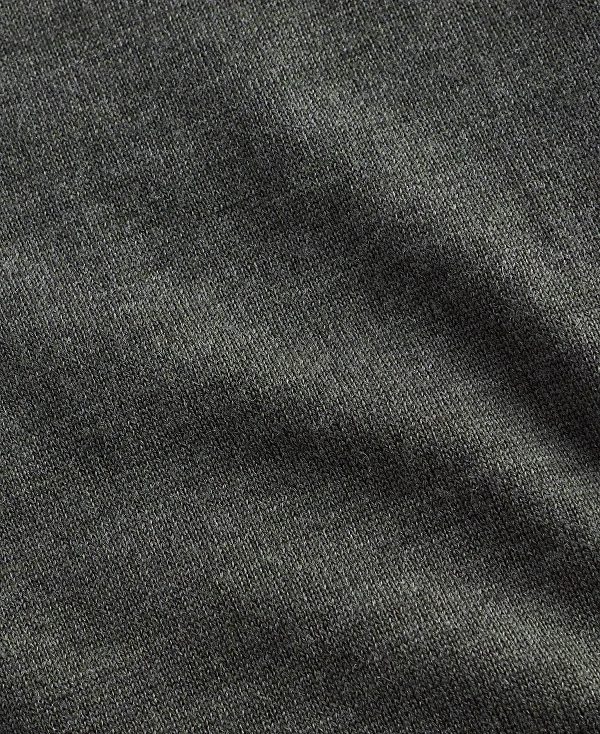 Barbour Loyton Merino Half Zip Sweatshirt γκρι | BABO88514