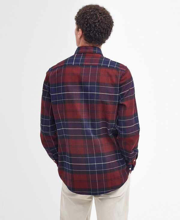 Barbour Lutsleigh Shirt μπορντο | BABO87831
