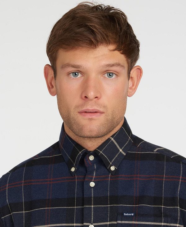 Barbour Lutsleigh Shirt σκουρο μπλε | BABO87832