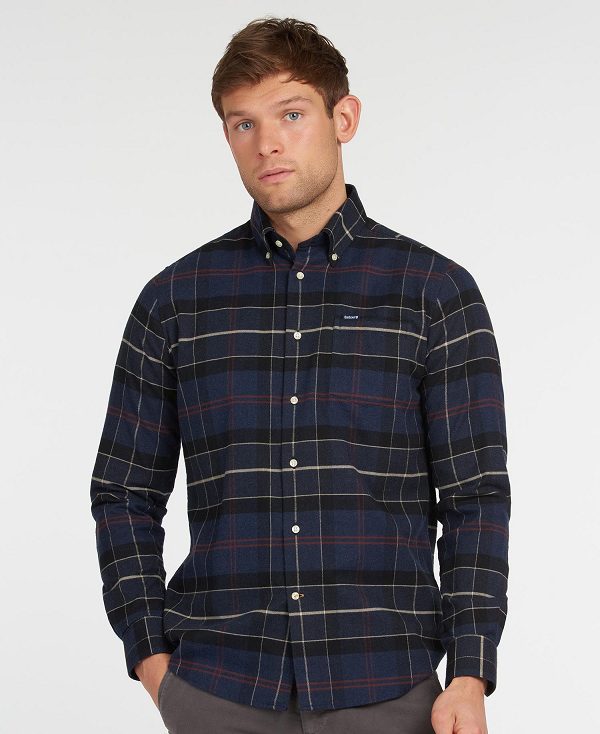 Barbour Lutsleigh Shirt σκουρο μπλε | BABO87832