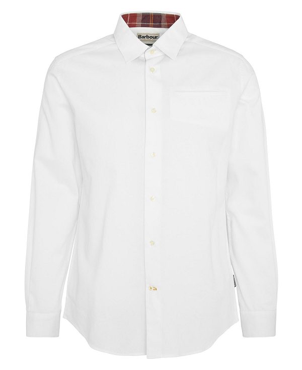 Barbour Lyle Tailored Shirt ασπρα | BABO87677