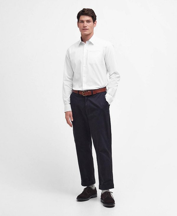Barbour Lyle Tailored Shirt ασπρα | BABO87677