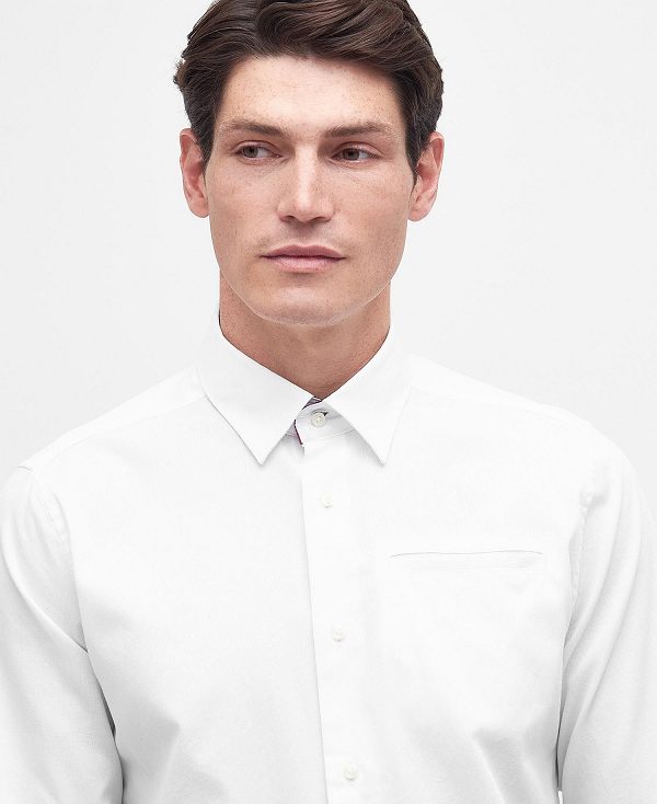 Barbour Lyle Tailored Shirt ασπρα | BABO87677