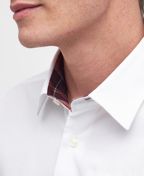 Barbour Lyle Tailored Shirt ασπρα | BABO87677