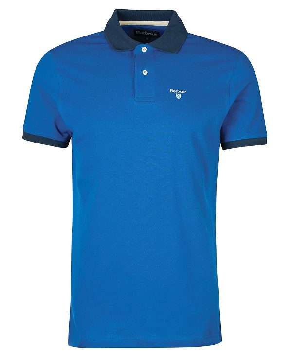 Barbour Lynton Polo Shirt μπλε | BABO88026