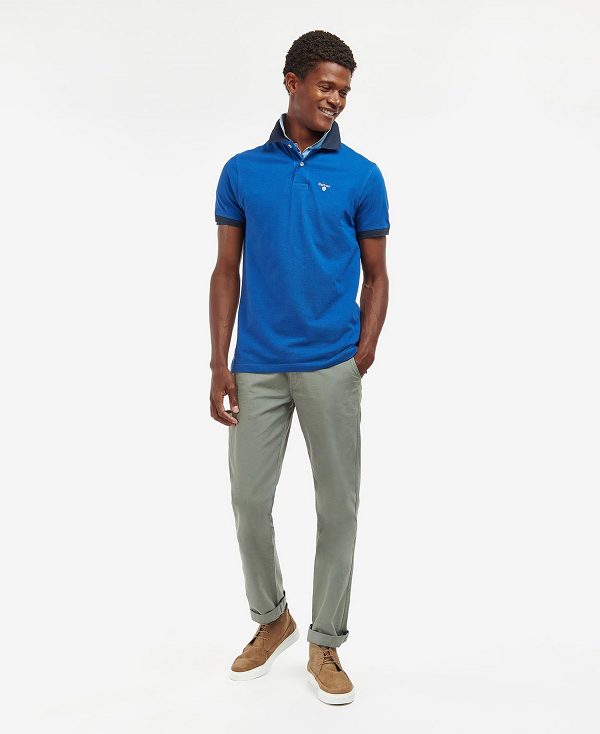 Barbour Lynton Polo Shirt μπλε | BABO88026