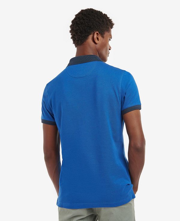 Barbour Lynton Polo Shirt μπλε | BABO88026