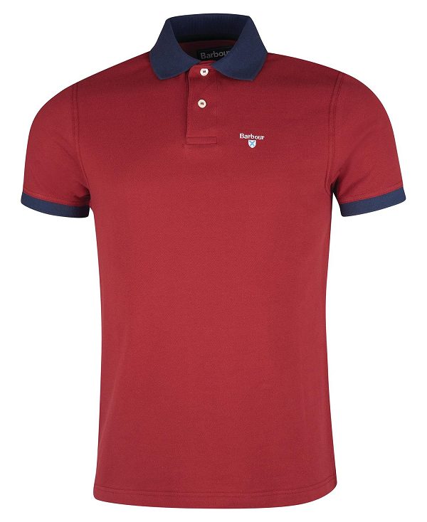 Barbour Lynton Polo Shirt γκρι | BABO88032