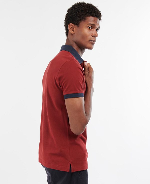 Barbour Lynton Polo Shirt γκρι | BABO88032