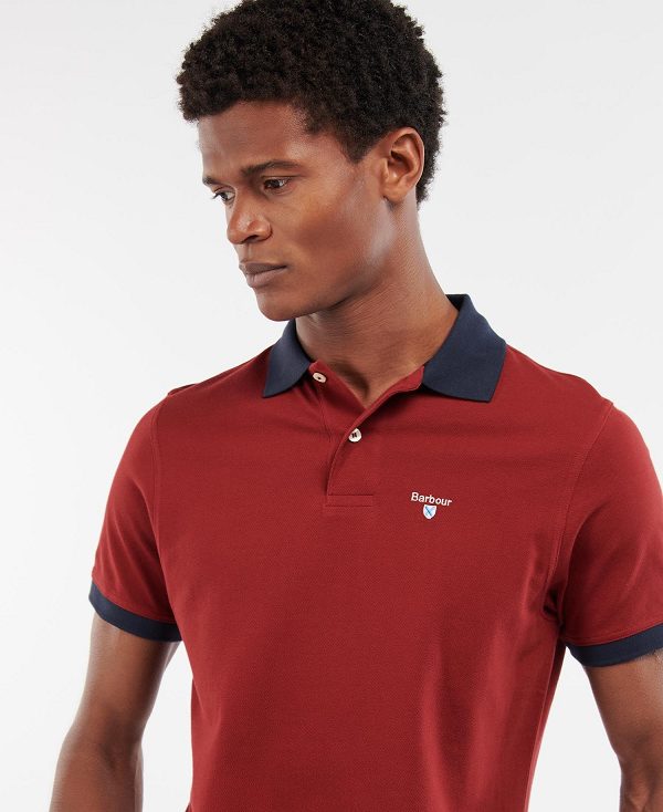 Barbour Lynton Polo Shirt γκρι | BABO88032