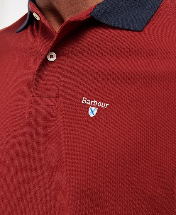Barbour Lynton Polo Shirt γκρι | BABO88032