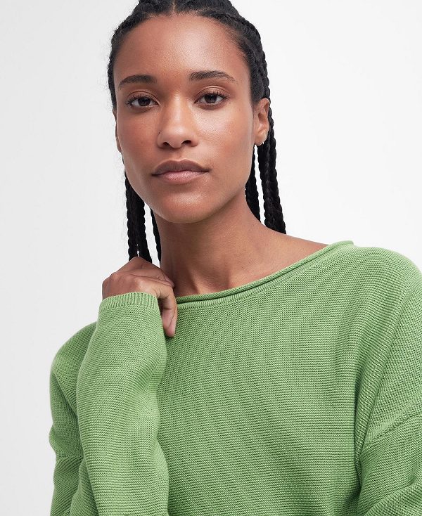 Barbour Marine Knitted Jumper πρασινο | BABO89687