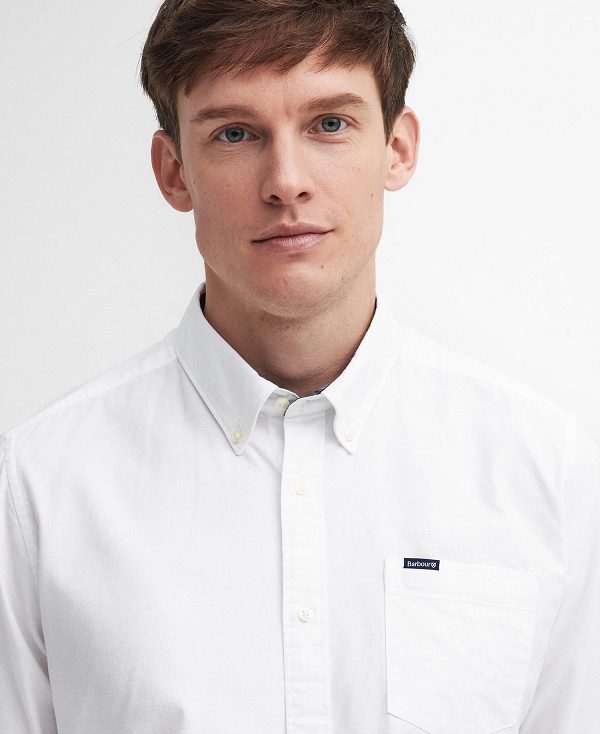 Barbour Marsden Tailored Long-sleeved Shirt ασπρα | BABO87920