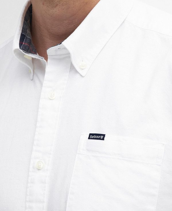 Barbour Marsden Tailored Long-sleeved Shirt ασπρα | BABO87920