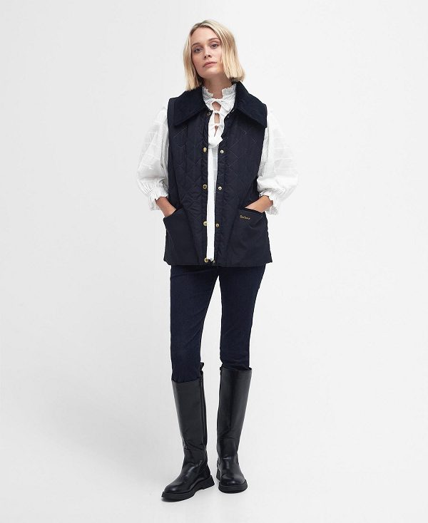 Barbour Modern Liddesdale Gilet μαυρα | BABO89449