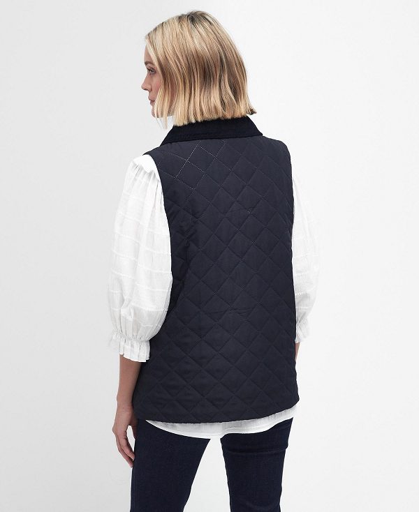 Barbour Modern Liddesdale Gilet μαυρα | BABO89449