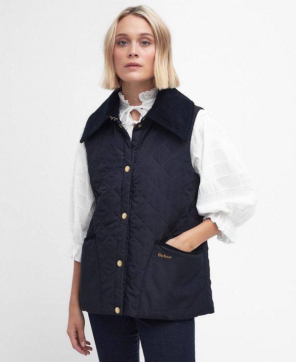 Barbour Modern Liddesdale Gilet μαυρα | BABO89449