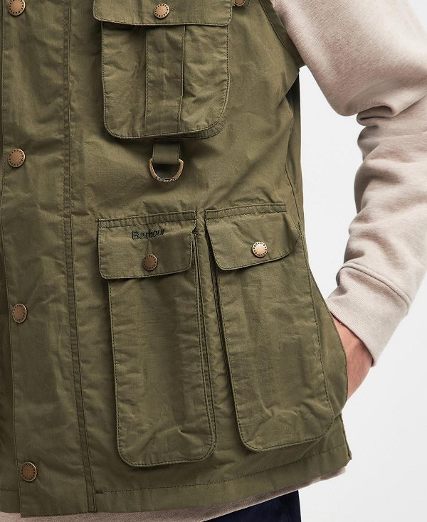 Barbour Modified Transport Vest πρασινο | BABO87555