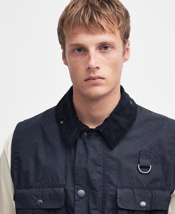 Barbour Modified Transport Vest σκουρο μπλε | BABO87538