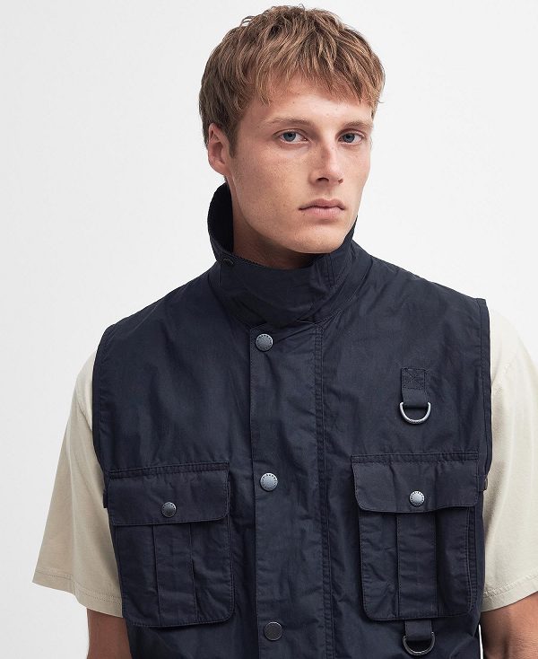 Barbour Modified Transport Vest σκουρο μπλε | BABO87538