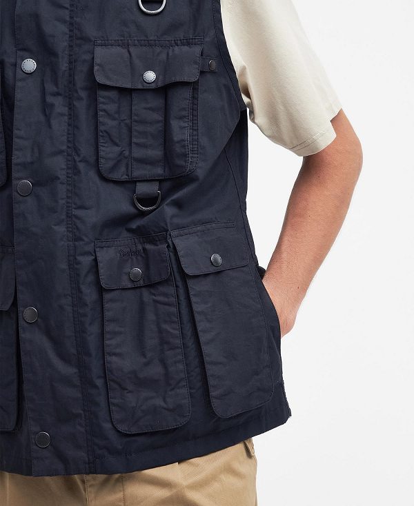 Barbour Modified Transport Vest σκουρο μπλε | BABO87538