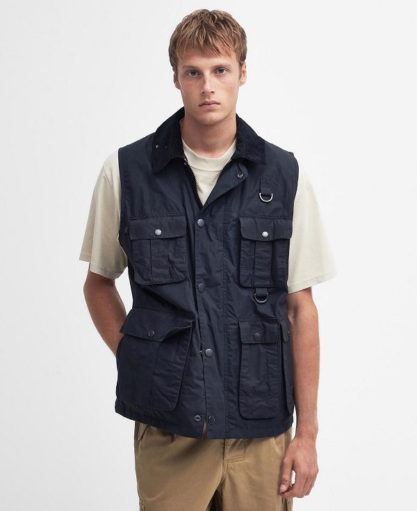 Barbour Modified Transport Vest σκουρο μπλε | BABO87538