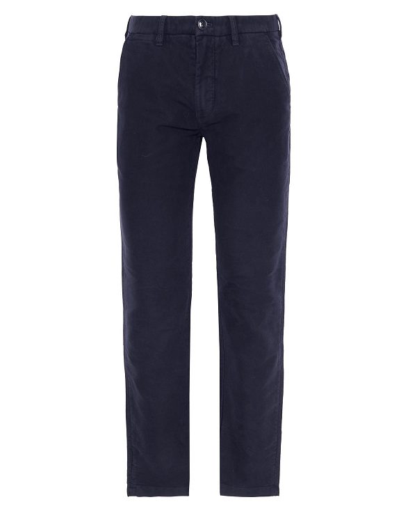 Barbour Moleskin Tailored Trousers σκουρο μπλε | BABO88802