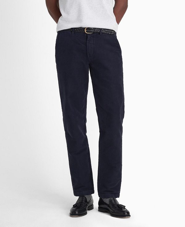 Barbour Moleskin Tailored Trousers σκουρο μπλε | BABO88802