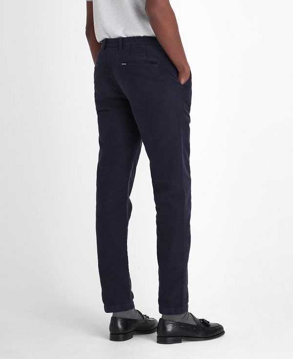 Barbour Moleskin Tailored Trousers σκουρο μπλε | BABO88802