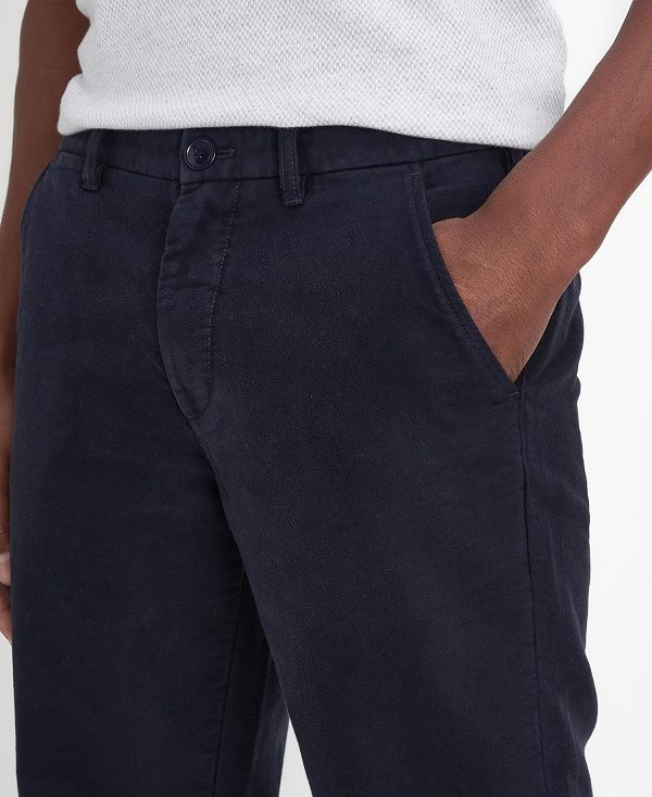 Barbour Moleskin Tailored Trousers σκουρο μπλε | BABO88802