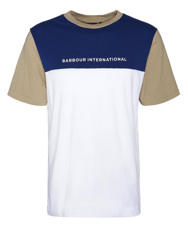 Barbour Mondrian Colour-blocked T-shirt Πολύχρωμο | BABO88327