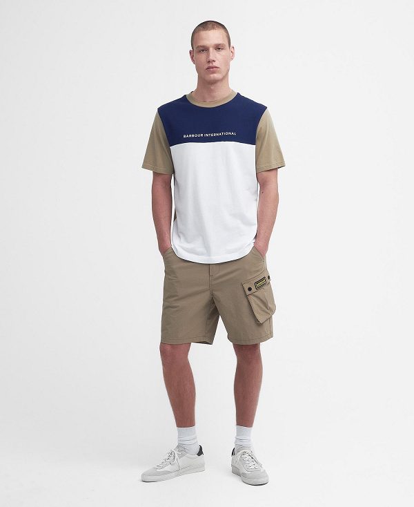 Barbour Mondrian Colour-blocked T-shirt Πολύχρωμο | BABO88327
