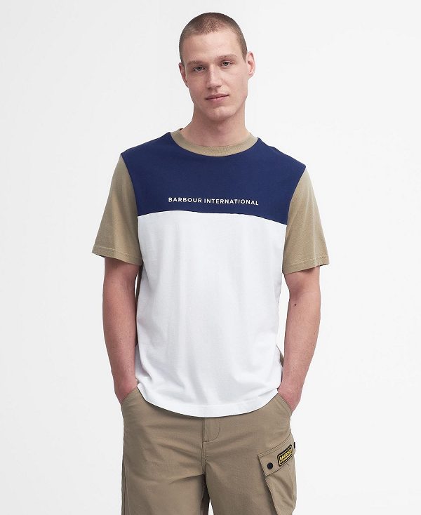 Barbour Mondrian Colour-blocked T-shirt Πολύχρωμο | BABO88327