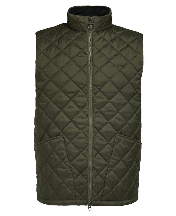 Barbour Monty Gilet Ελιά | BABO87520