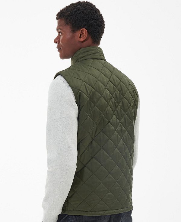 Barbour Monty Gilet Ελιά | BABO87520