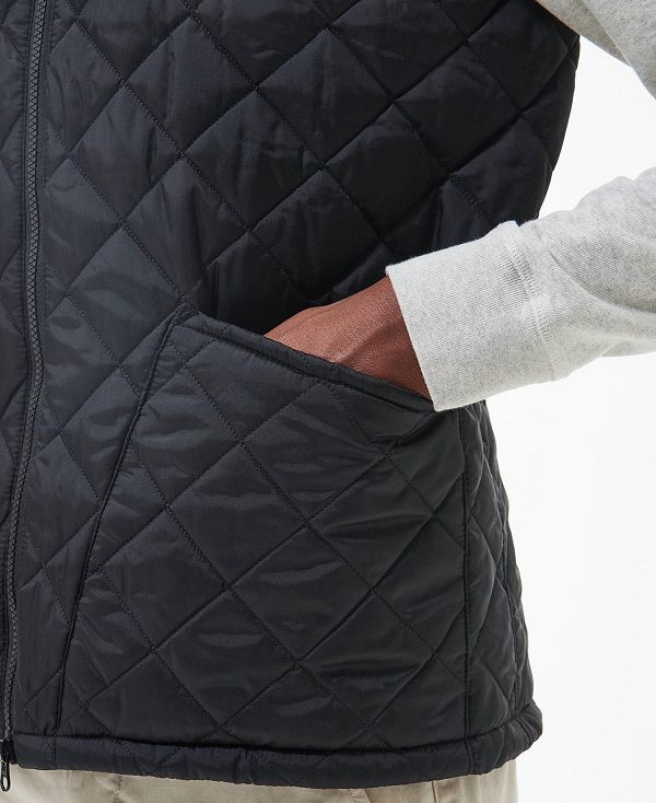 Barbour Monty Gilet μαυρα | BABO87569