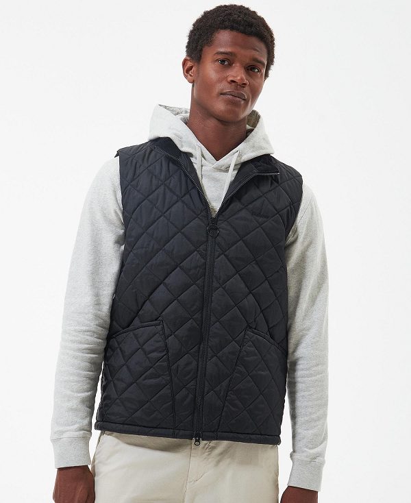 Barbour Monty Gilet μαυρα | BABO87569