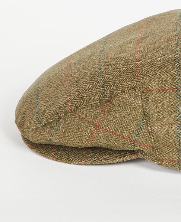 Barbour Moorhen Waterproof Cap Ελιά καφε | BABO89026