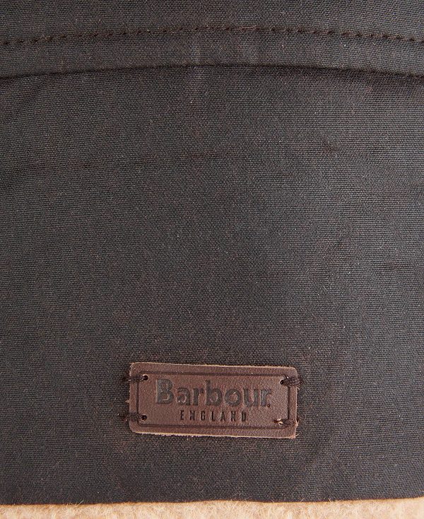 Barbour Morar Wax Trapper Hat Ελιά | BABO89035