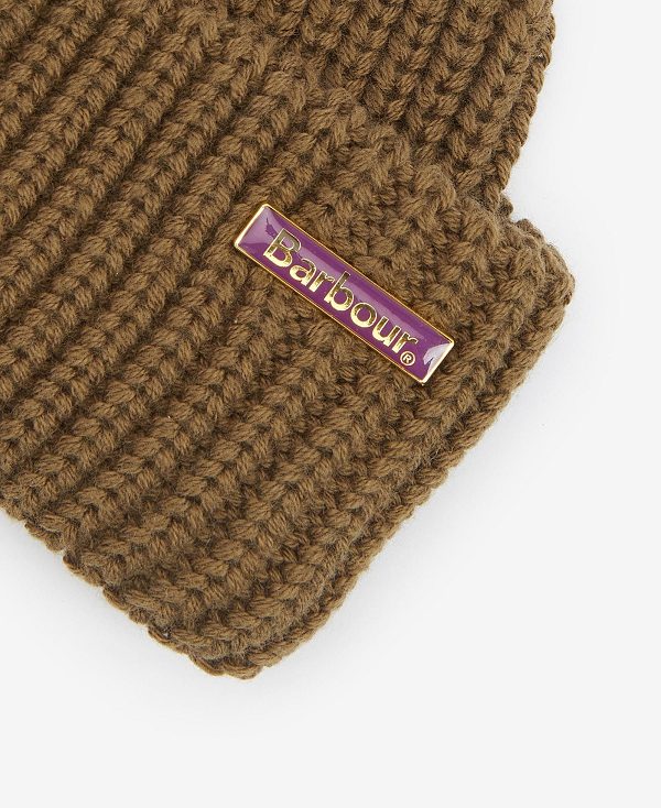 Barbour Mosely Fisherman Beanie πρασινο | BABO89049