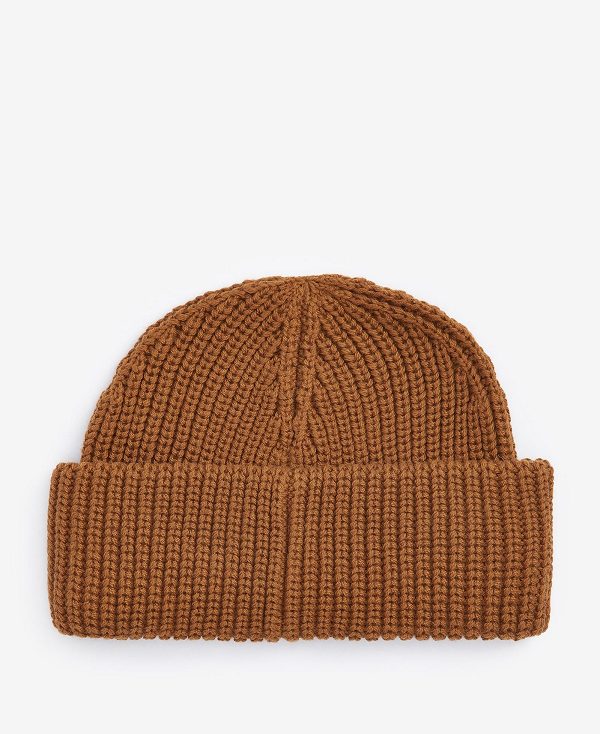 Barbour Mosely Fisherman Beanie πορτοκαλι | BABO89050