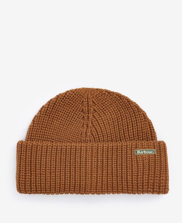 Barbour Mosely Fisherman Beanie πορτοκαλι | BABO89050