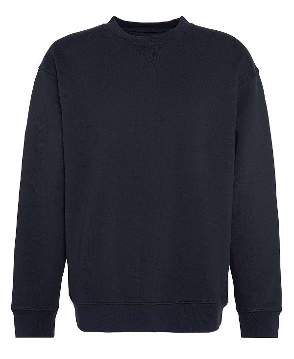 Barbour Mosely Oversized Sweatshirt μαυρα | BABO88630
