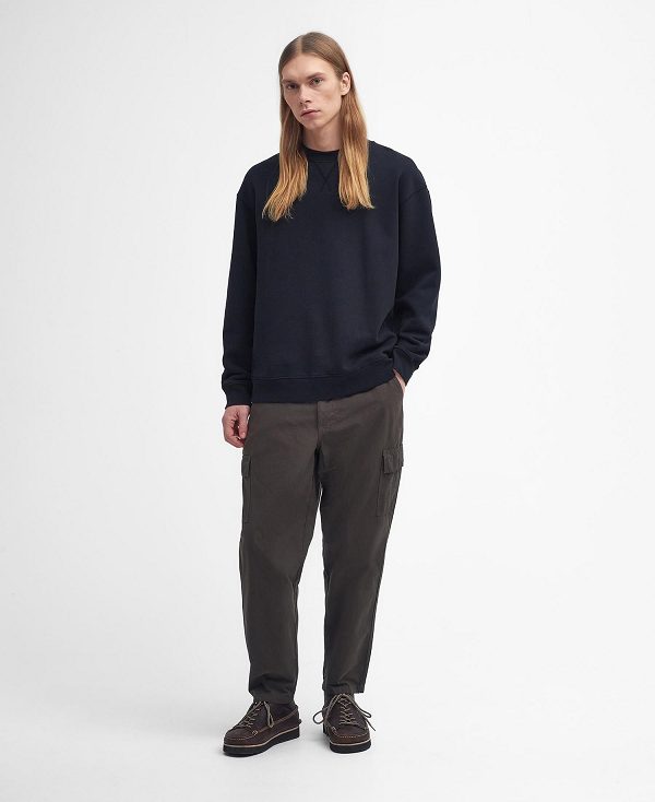 Barbour Mosely Oversized Sweatshirt μαυρα | BABO88630
