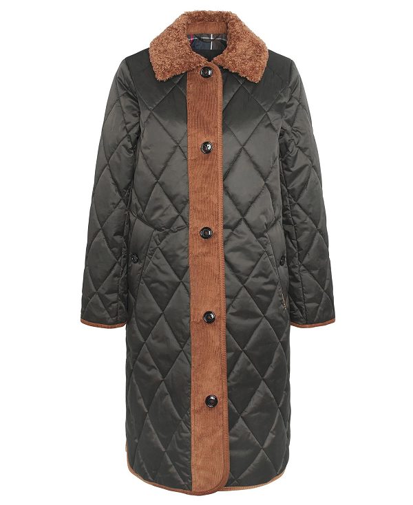 Barbour Mulgrave Quilted Jacket μαυρα | BABO89288